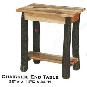 Hickory Chairside End Table