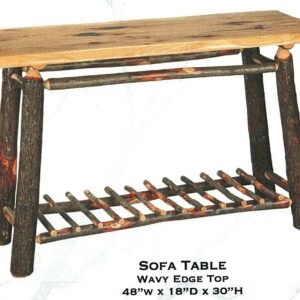 Hickory Sofa Table 2