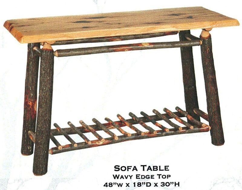 Hickory Sofa Table 2