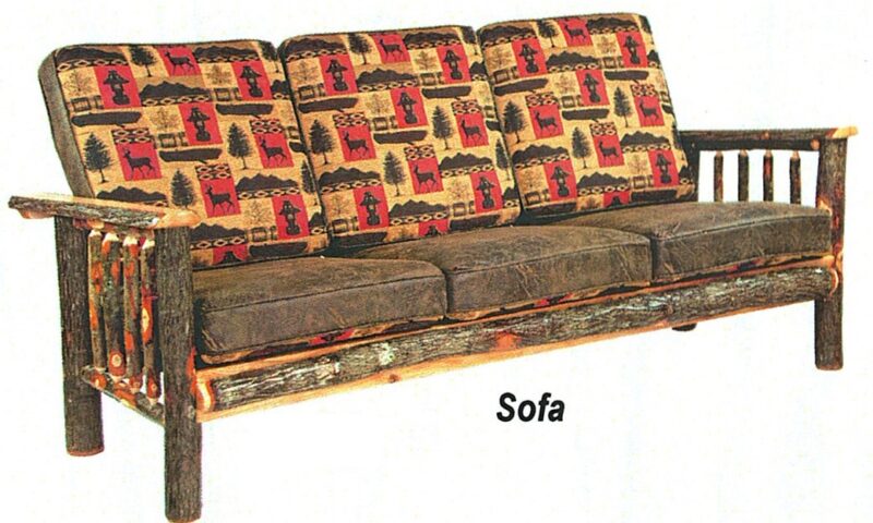 Split Log Sofa