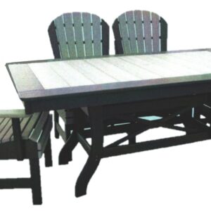 HN335 WITH FAN BACK CHAIRS W