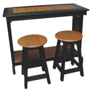 HN365 WITH ROUND TOP STOOLS W