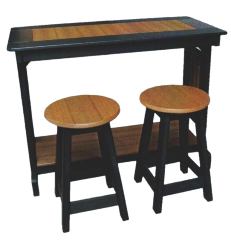 HN365 WITH ROUND TOP STOOLS W
