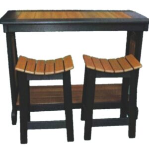 HN365 WITH SADDLE STOOLS W